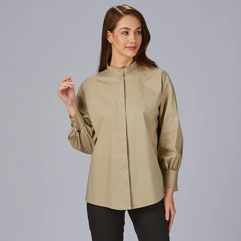 Camisa mujer oversize Maddalena 240034 Garys - Imagen 7