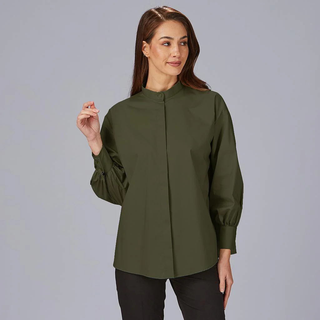 Camisa mujer oversize Maddalena 240034 Garys - Imagen 3