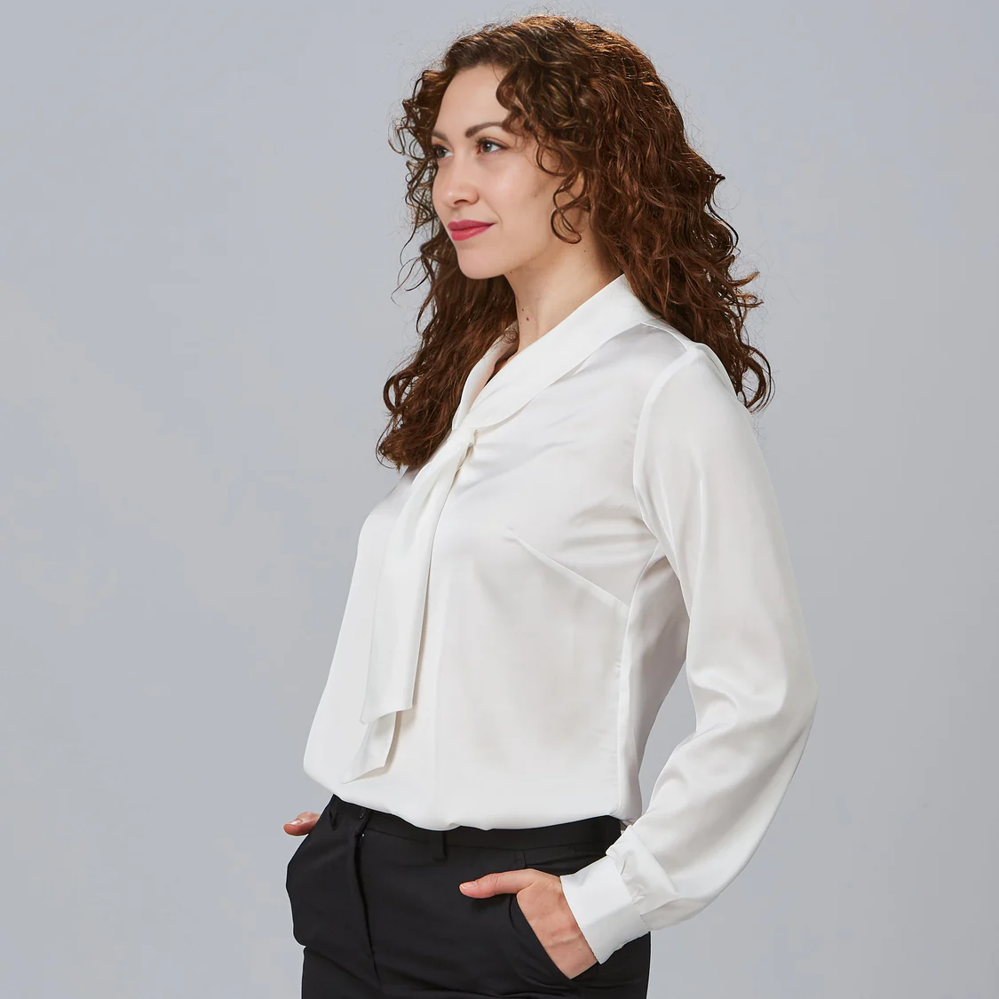 Blusa mujer satén Oriana 242900 Garys - Imagen 3