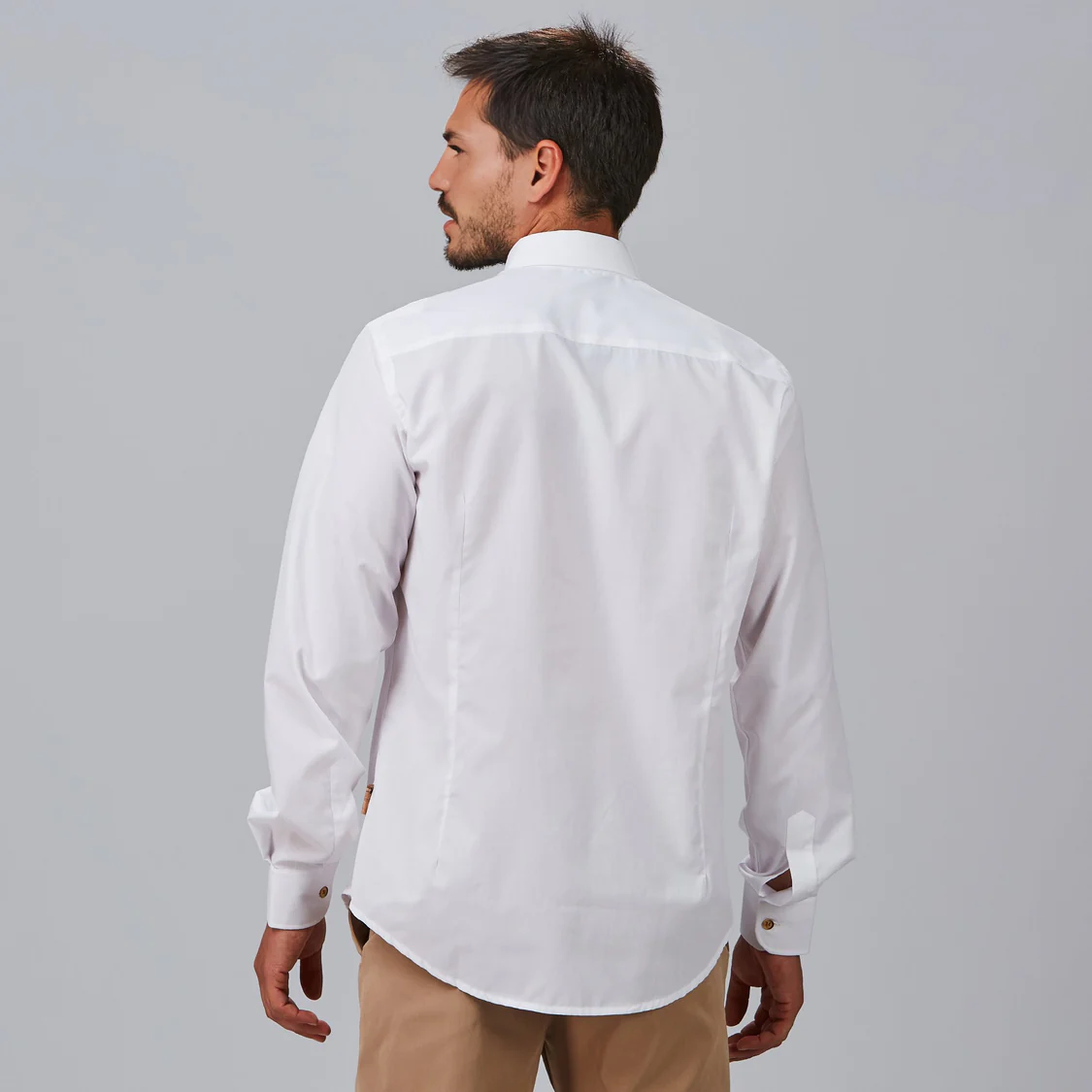 Camisa hombre Eliseo slim fit tejido reciclado 261100 Garys - Imagen 3