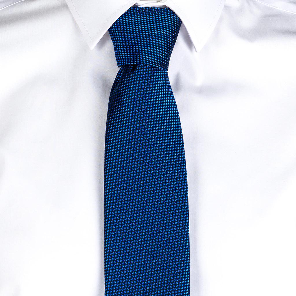 Corbata sin nudo jacquard Ojo de perdiz 326200 Garys - Imagen 5