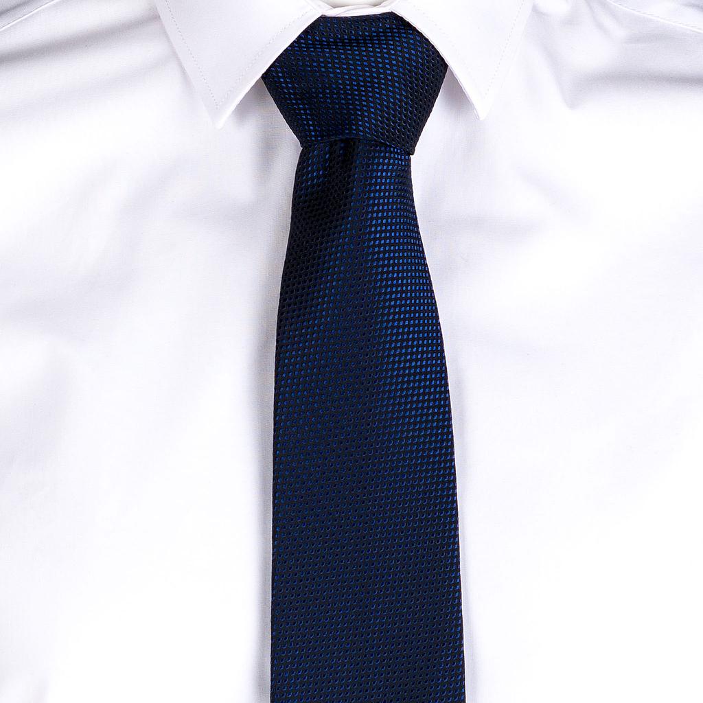 Corbata sin nudo jacquard Ojo de perdiz 326200 Garys - Imagen 4