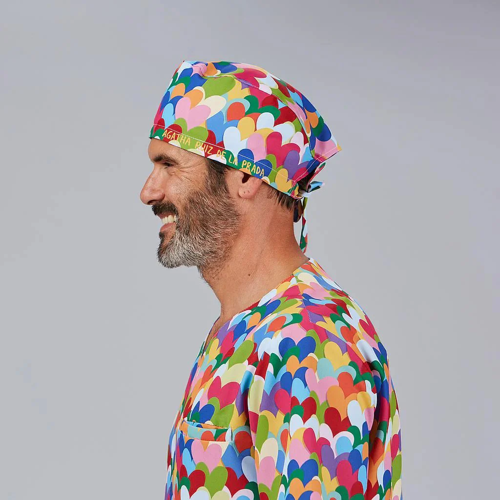 Gorro cirujano estampado Agatha con tiras 400007 Garys - Imagen 6