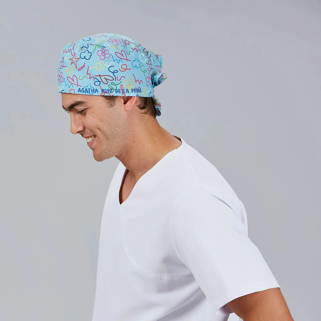 Gorro cirujano estampado Agatha con tiras 400007 Garys - Imagen 10