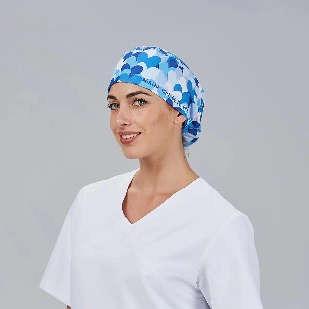 Gorro cirujano estampado Agatha con goma 400008 Garys - Imagen 8