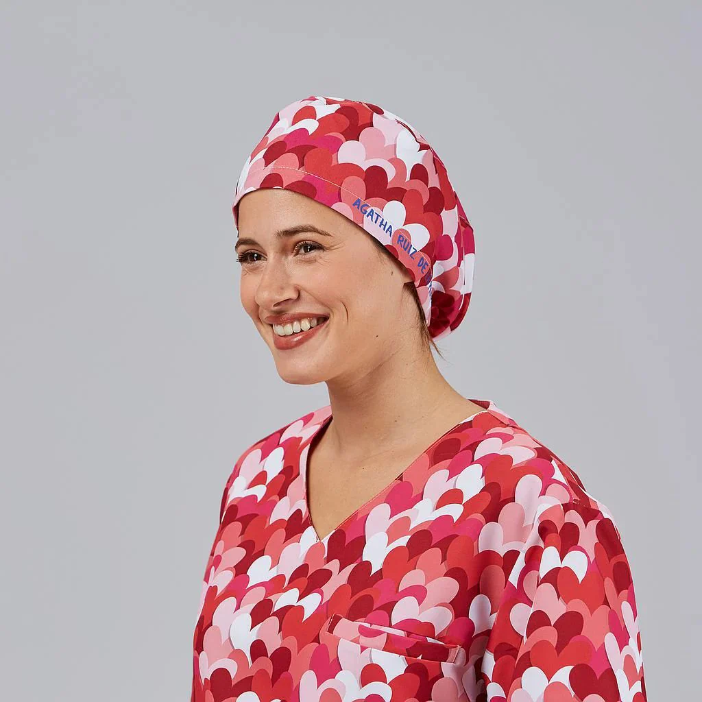 Gorro cirujano estampado Agatha con goma 400008 Garys - Imagen 10