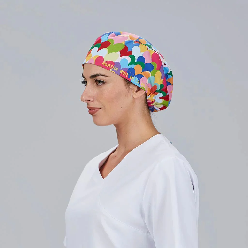 Gorro cirujano estampado Agatha con goma 400008 Garys - Imagen 12