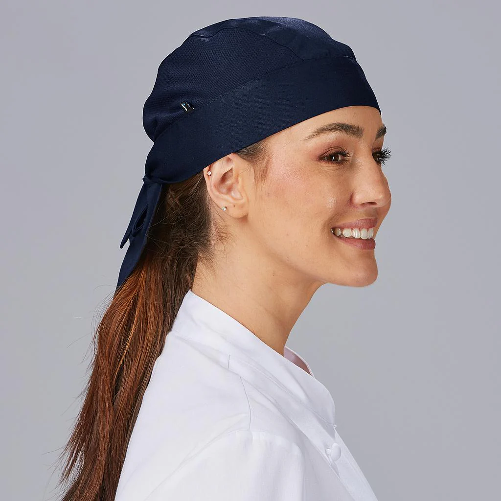 Gorro pirata cocina ajustable de poliéster 400015 Garys - Imagen 2