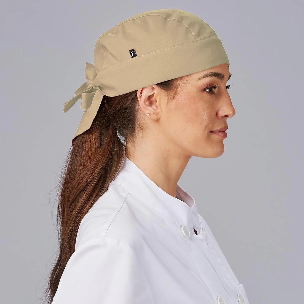 Gorro pirata cocina ajustable de poliéster 400015 Garys - Imagen 4