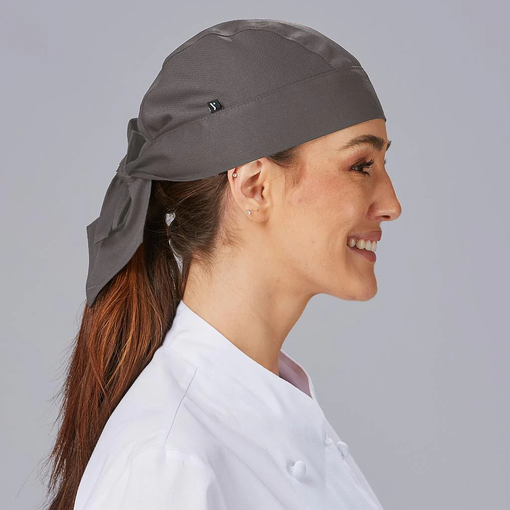 Gorro pirata cocina ajustable de poliéster 400015 Garys