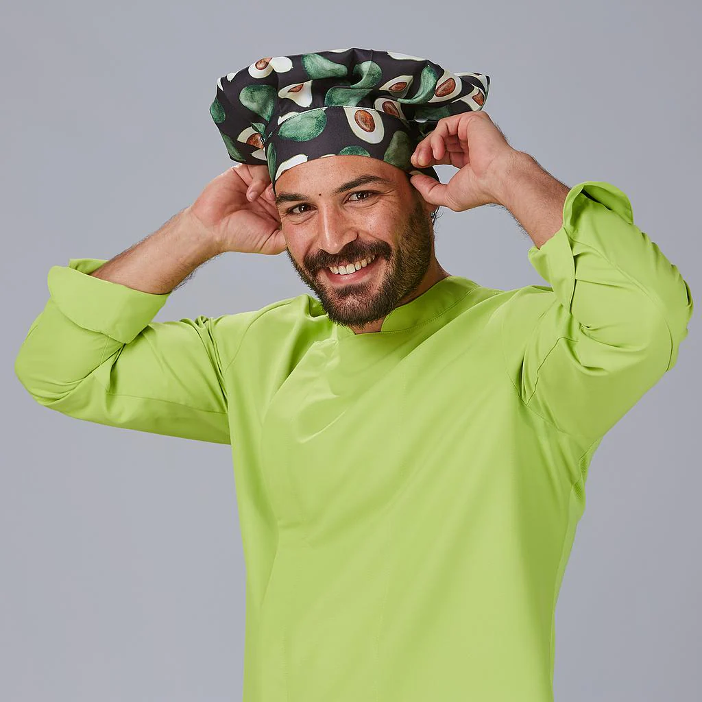 Gorro chef estampado ajustable con velcro 400016 Garys - Imagen 4
