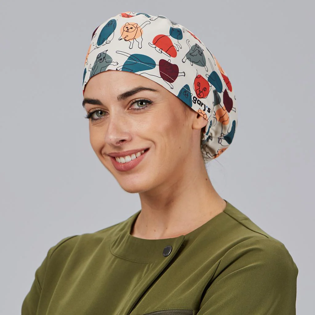 Gorro cirujano microfibra con goma ajustable 400022 Garys