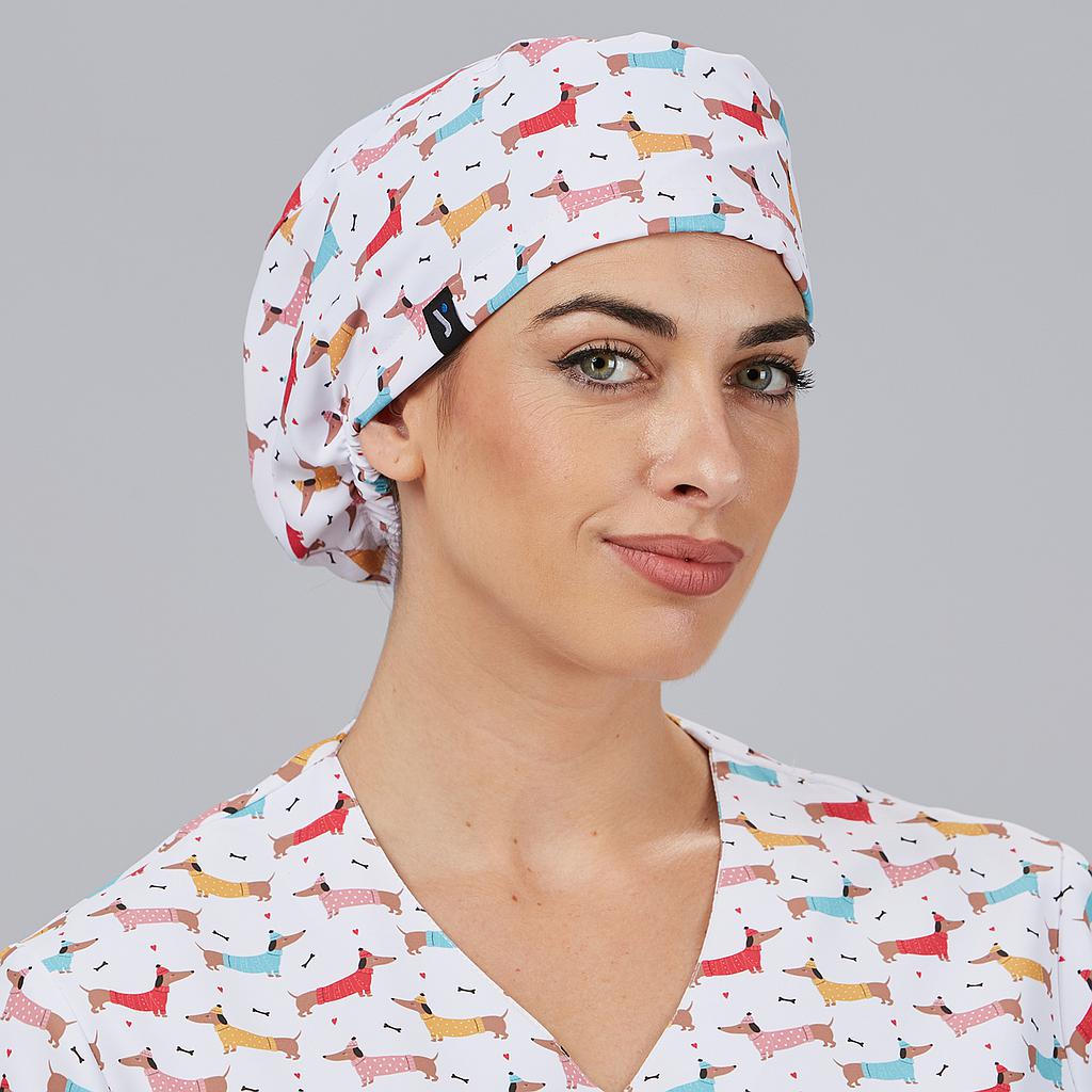 Gorro cirujano microfibra con goma ajustable 400022 Garys - Imagen 3