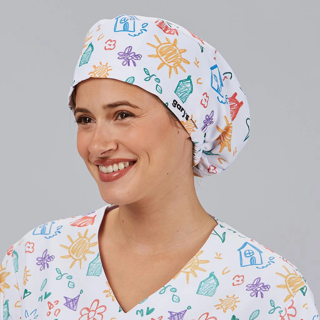 Gorro cirujano microfibra con goma ajustable 400022 Garys - Imagen 5