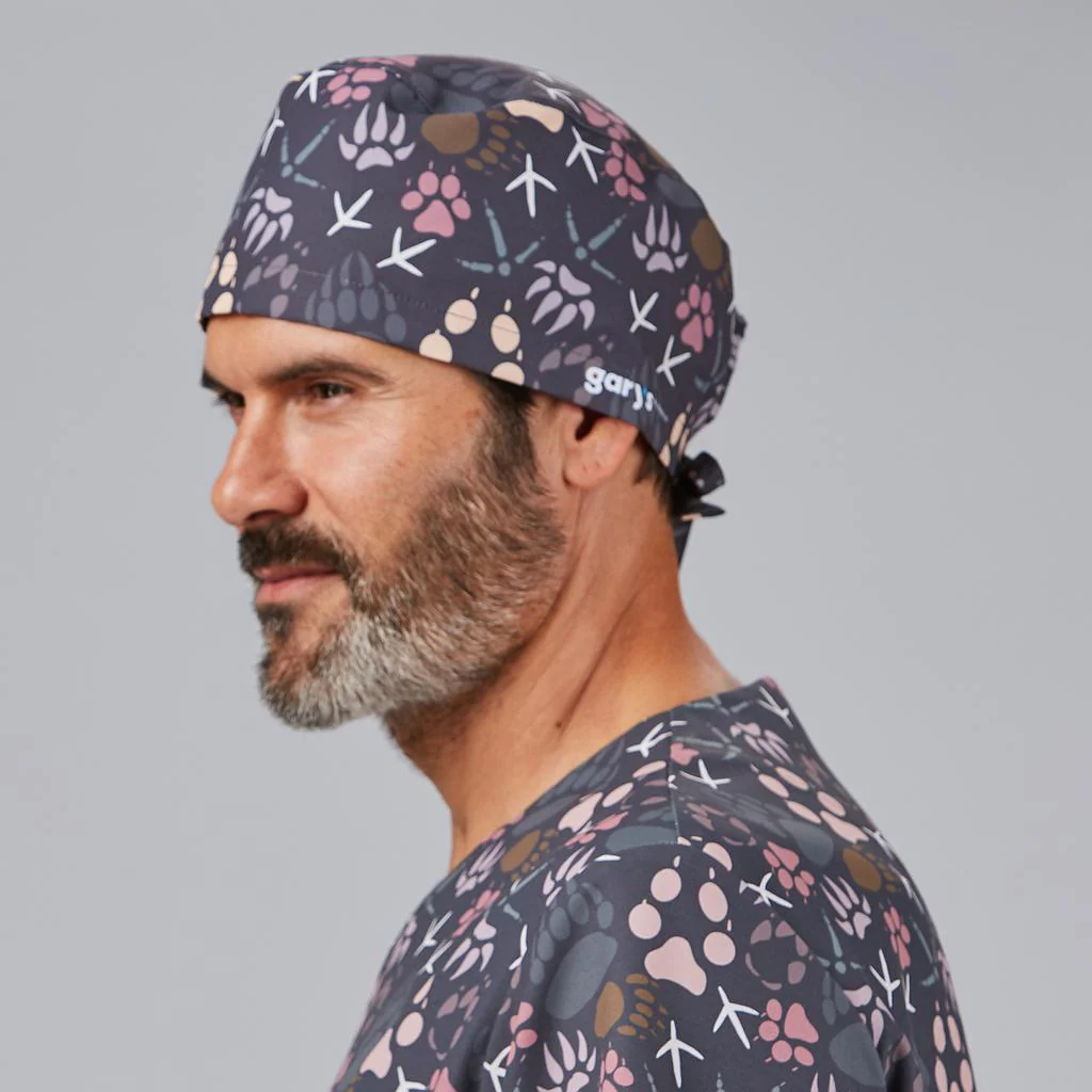 Gorro cirujano microfibra ajustable con tiras 400023 Garys - Imagen 3