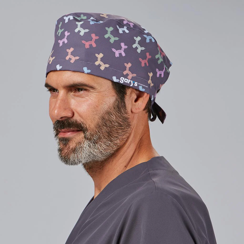 Gorro cirujano microfibra ajustable con tiras 400023 Garys - Imagen 7