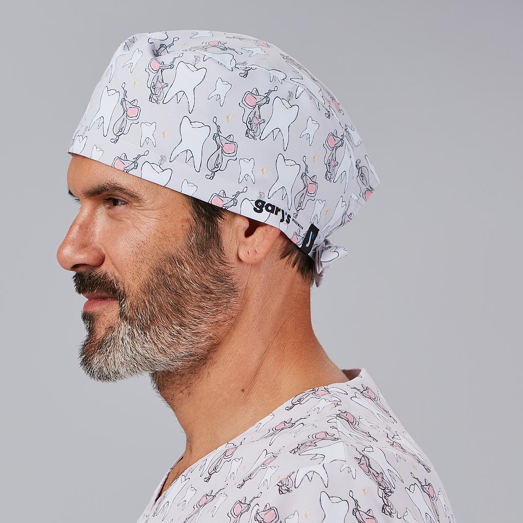 Gorro cirujano microfibra ajustable con tiras 400023 Garys - Imagen 16