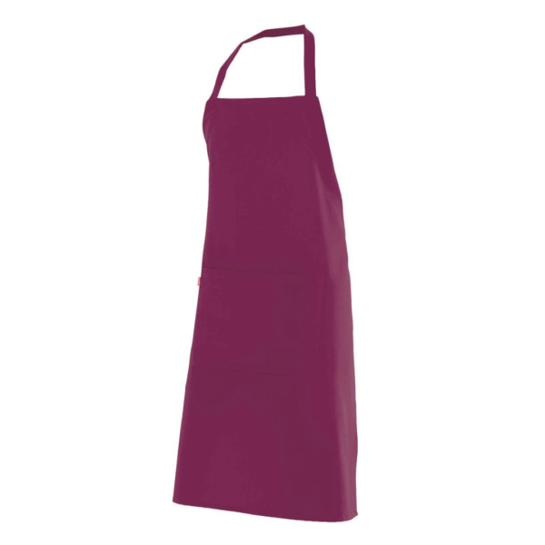 Delantal basico estilo peto con bolsillo 404204 Velilla