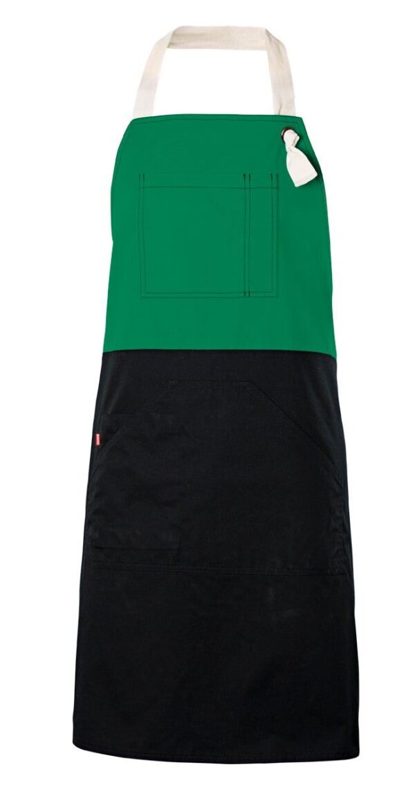 Delantal peto bicolor 404210B Velilla - Imagen 4