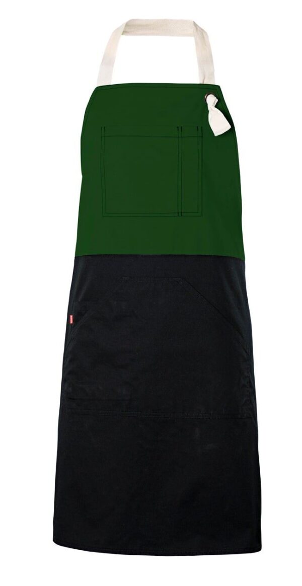 Delantal peto bicolor 404210B Velilla - Imagen 6