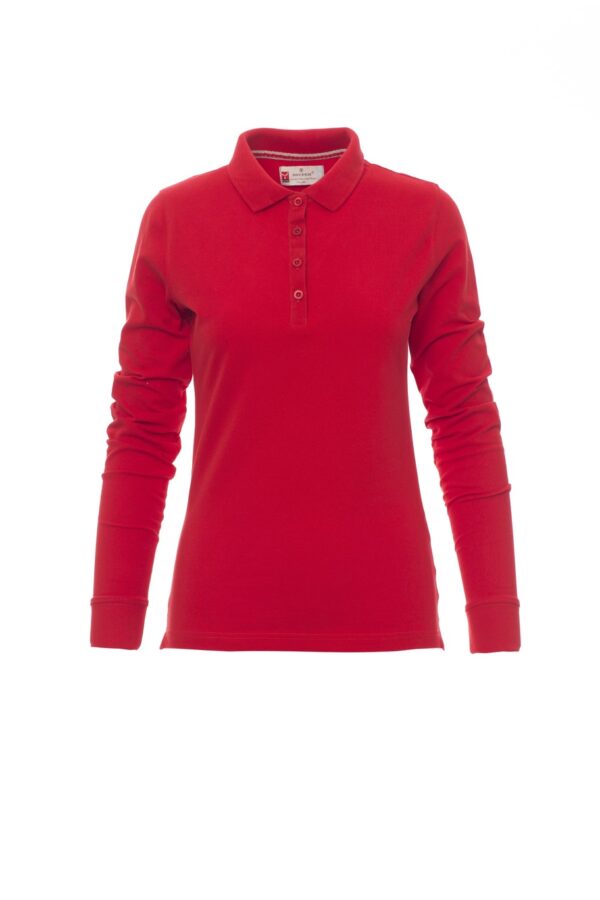 Polo de mujer de manga larga 100% Algodón FLORENCE LADY Payper - Imagen 5