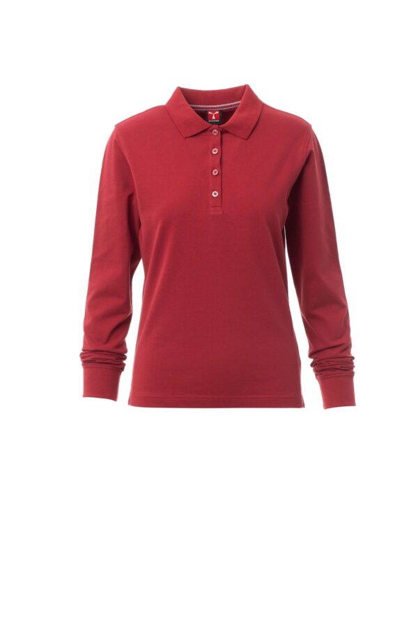Polo de mujer de manga larga 100% Algodón FLORENCE LADY Payper