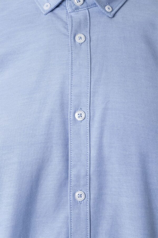 Camisa oxford stretch manga larga hombre 405004S Velilla - Imagen 5