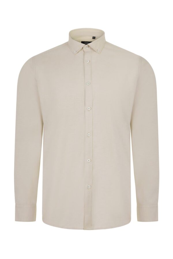 Camisa oxford stretch manga larga hombre 405004S Velilla - Imagen 10