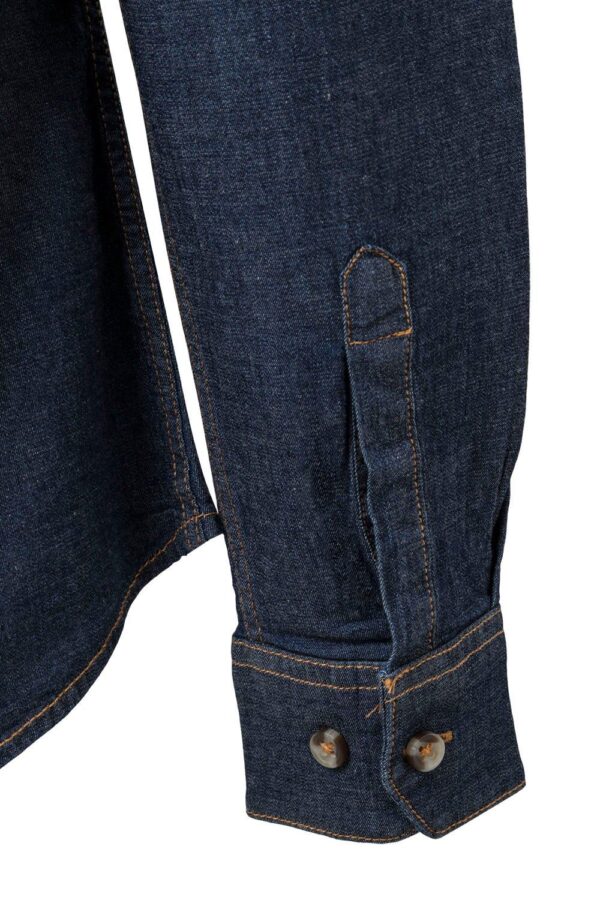 Camisa denim stretch manga larga mujer 405007S Velilla - Imagen 6