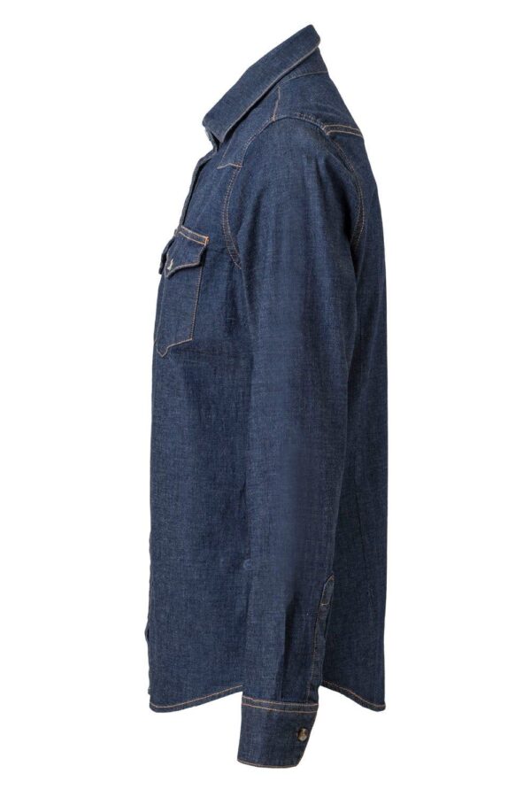 Camisa denim stretch manga larga mujer 405007S Velilla - Imagen 3