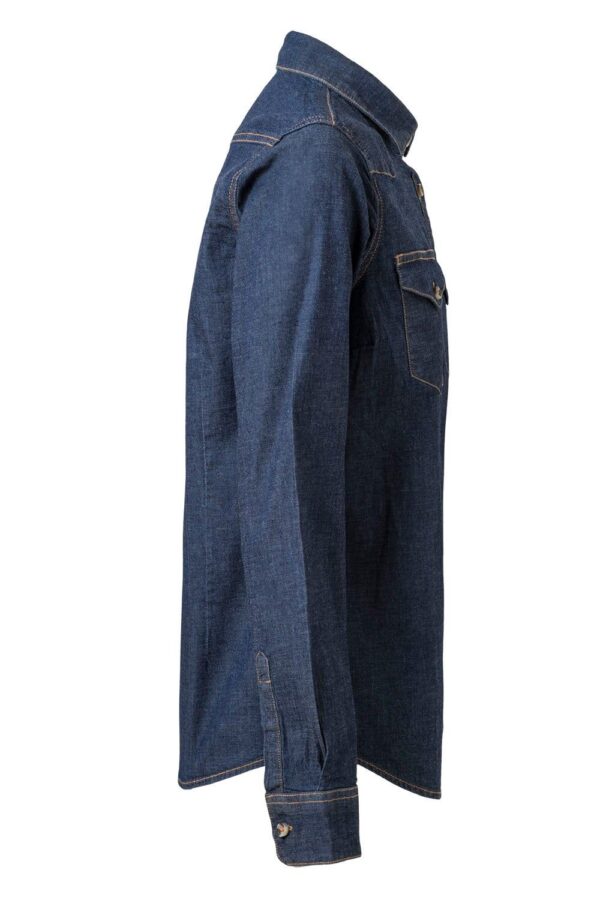 Camisa denim stretch manga larga mujer 405007S Velilla - Imagen 4