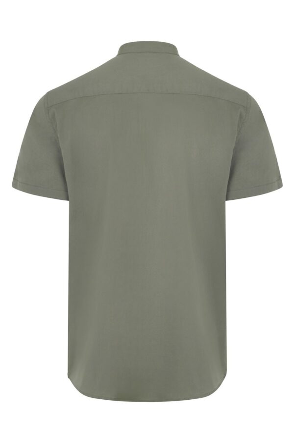 Camisa cuello tirilla stretch manga corta hombre 405012S Velilla - Imagen 4