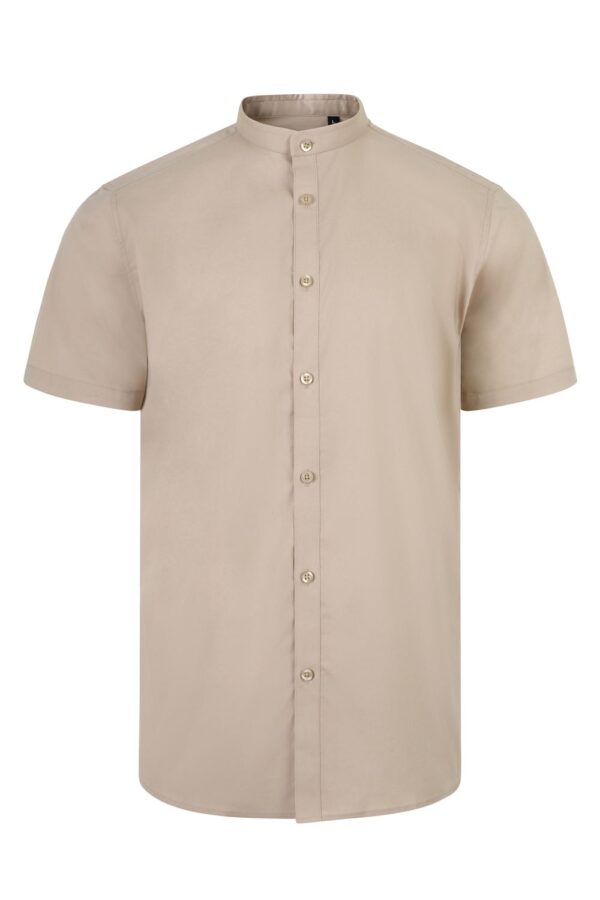 Camisa cuello tirilla stretch manga corta hombre 405012S Velilla - Imagen 9