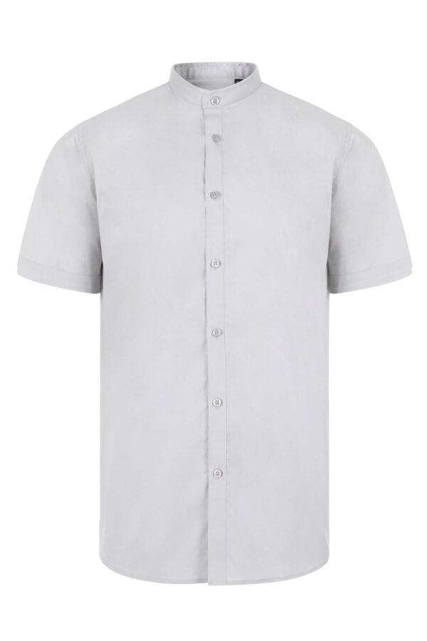 Camisa cuello tirilla stretch manga corta hombre 405012S Velilla - Imagen 10