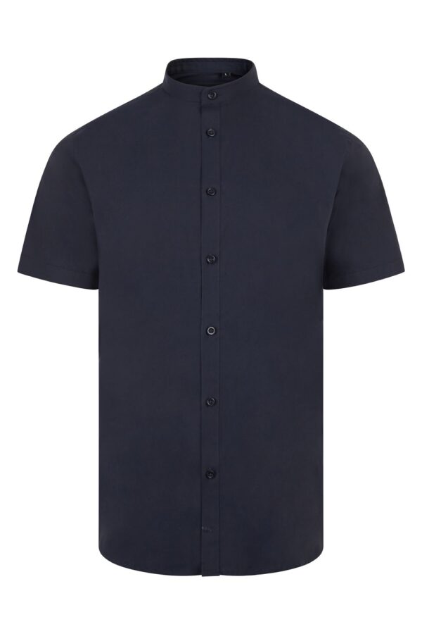 Camisa cuello tirilla stretch manga corta hombre 405012S Velilla - Imagen 11