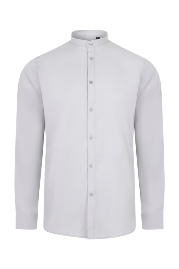 Camisa cuello tirilla stretch manga larga hombre 405013S Velilla - Imagen 10
