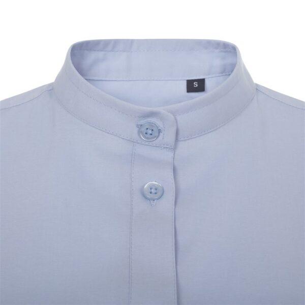 Camisa cuello tirilla stretch manga corta mujer 405014S Velilla - Imagen 4