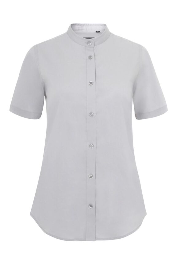 Camisa cuello tirilla stretch manga corta mujer 405014S Velilla - Imagen 9