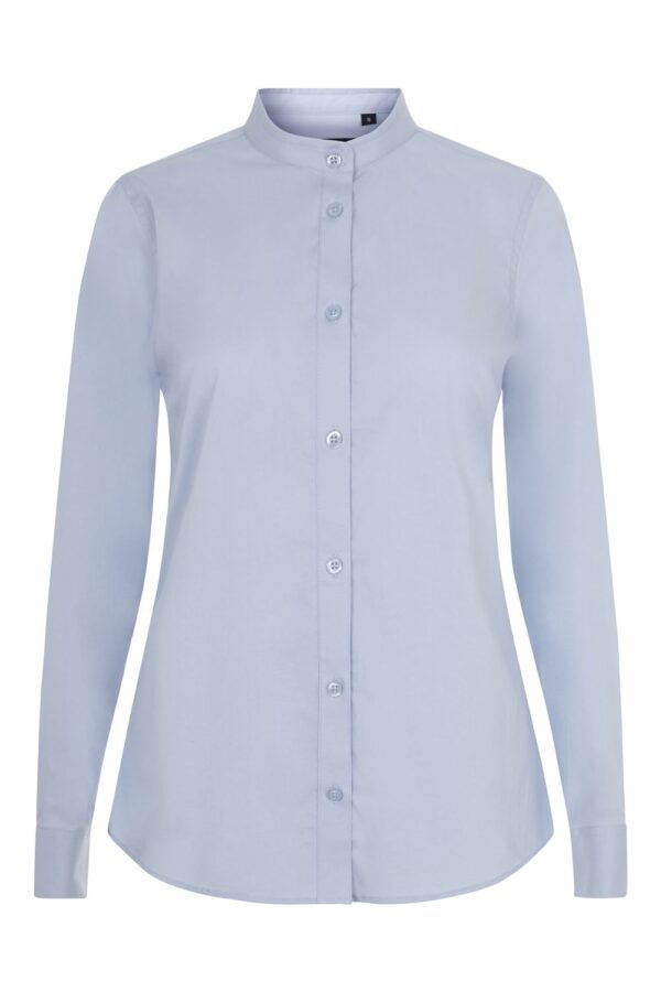 Camisa cuello tirilla stretch manga larga mujer 405015S Velilla - Imagen 4