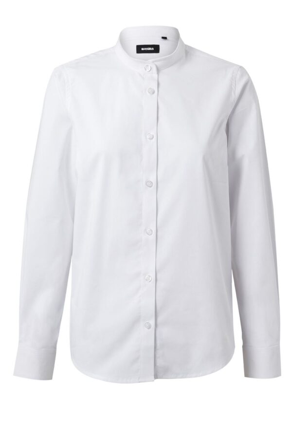Camisa cuello tirilla stretch manga larga mujer 405015S Velilla - Imagen 5