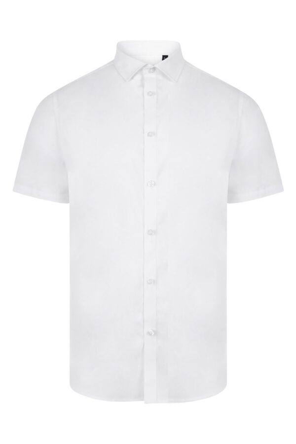Camisa manga corta stretch hombre 405016S Velilla - Imagen 8