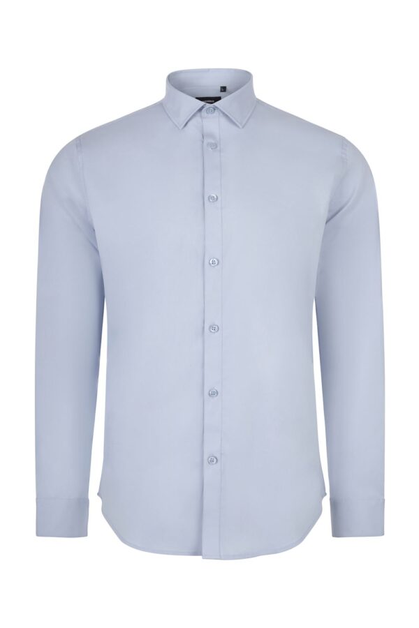 Camisa manga larga stretch hombre 405017S Velilla - Imagen 7
