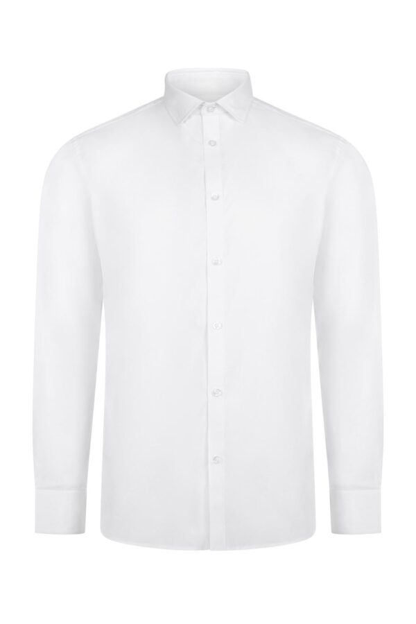 Camisa manga larga stretch hombre 405017S Velilla - Imagen 8