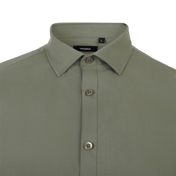 Camisa manga larga stretch hombre 405017S Velilla - Imagen 4
