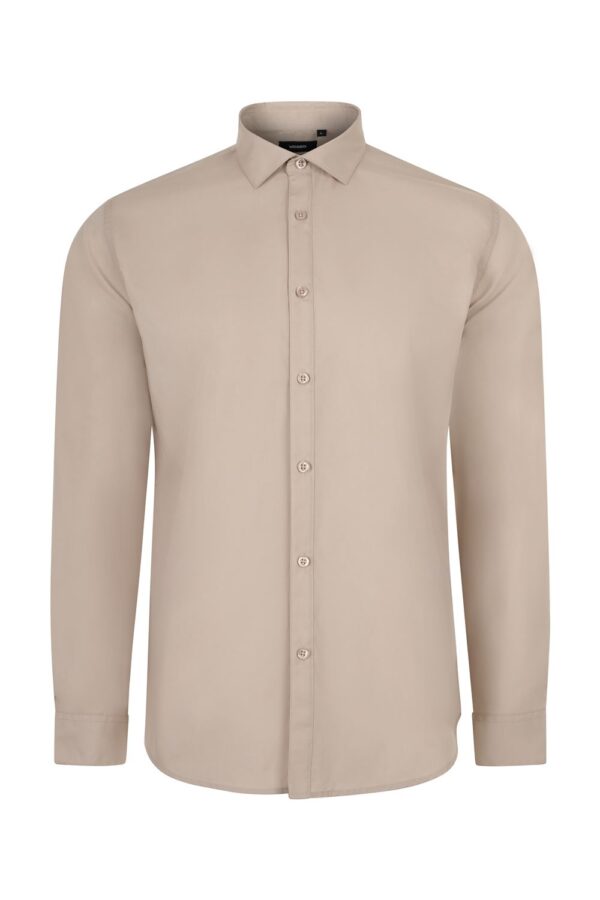 Camisa manga larga stretch hombre 405017S Velilla - Imagen 9