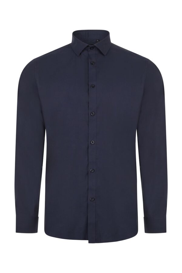 Camisa manga larga stretch hombre 405017S Velilla - Imagen 10