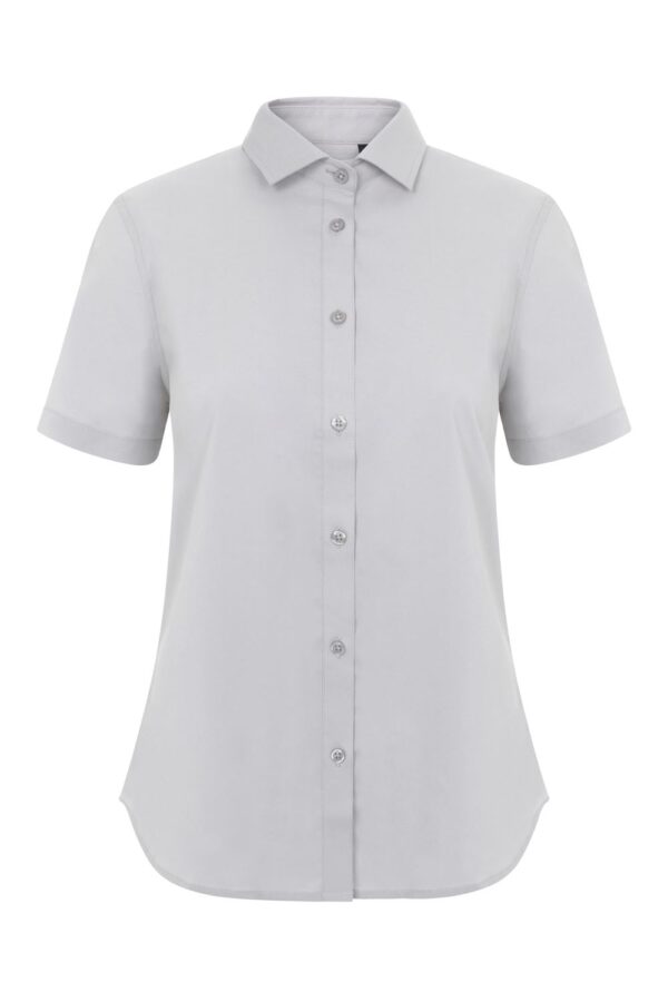 Camisa manga corta stretch mujer 405018S Velilla - Imagen 9