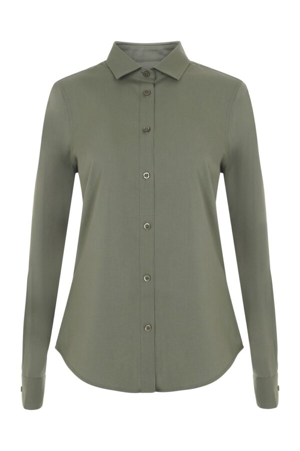 Camisa manga larga stretch mujer 405019S Velilla - Imagen 7