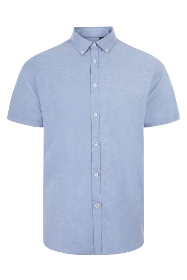 Camisa oxford stretch manga corta hombre 405024S Velilla - Imagen 7