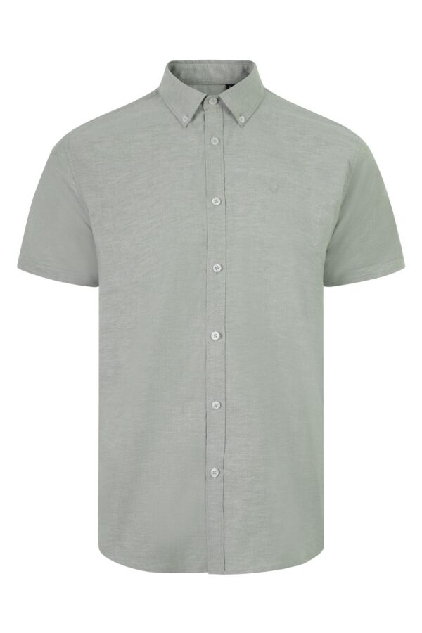 Camisa oxford stretch manga corta hombre 405024S Velilla - Imagen 8